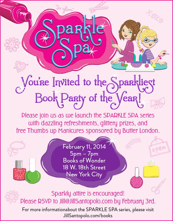 It’s an Invite to a Sparkle Spa Series Launch Party!