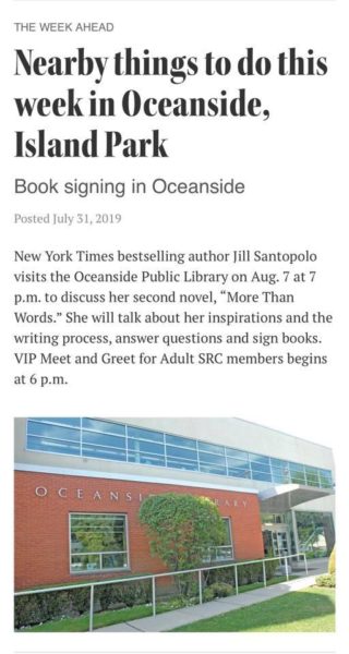 Book Signing in Oceanside